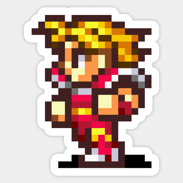 Warrior Class Sticker by SpriteGuy95